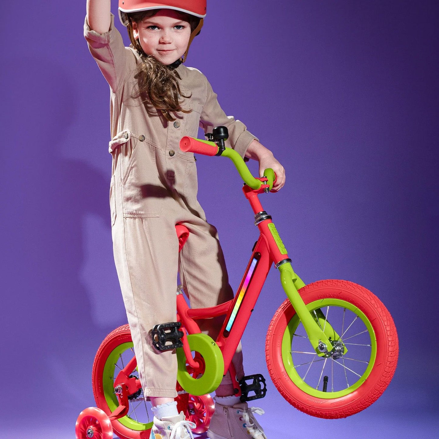 Jetson Kids' Light Rider 12” Light-Up Bike