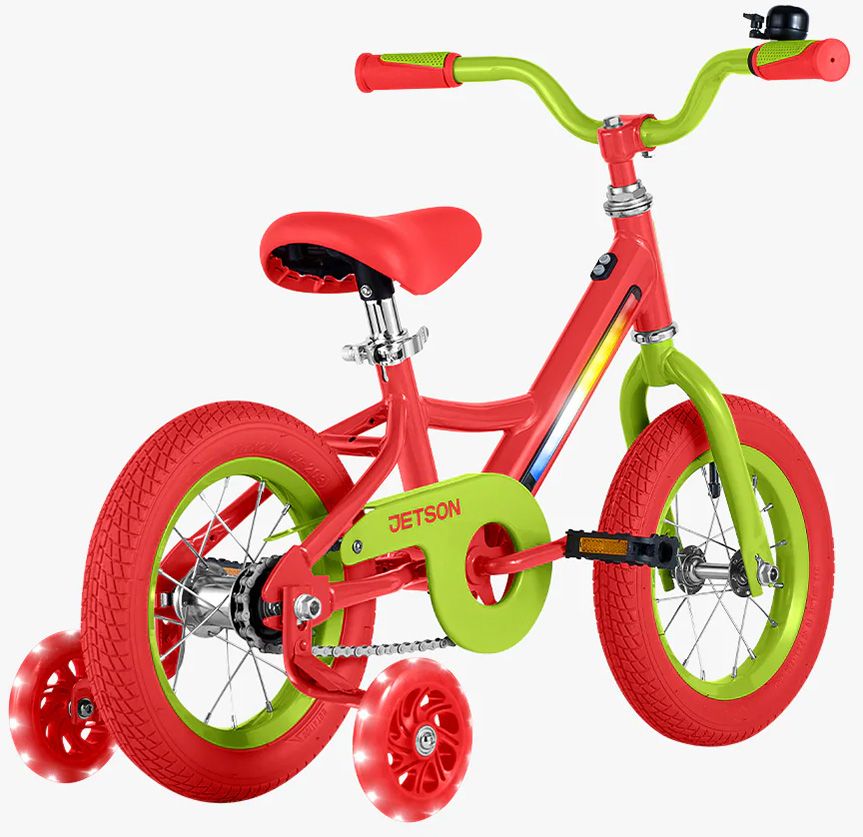 Jetson Kids' Light Rider 12” Light-Up Bike