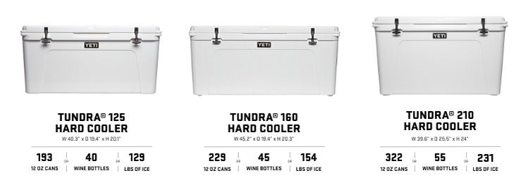 YETI Tundra 160 Cooler