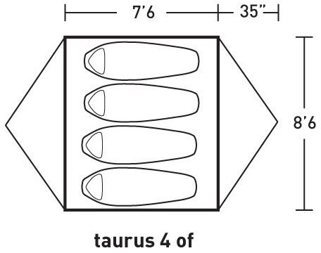 ALPS Mountaineering Taurus OF 4 Tent