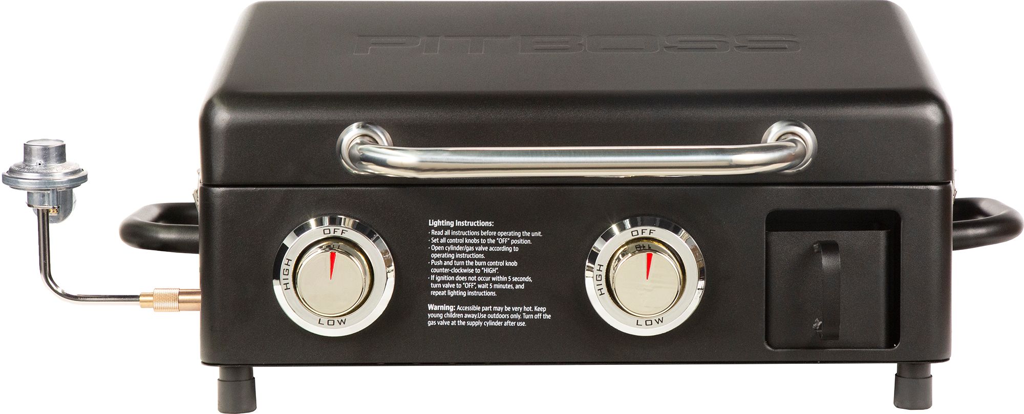 Pit Boss Sportsman Portable Tabletop 2-Burner Griddle