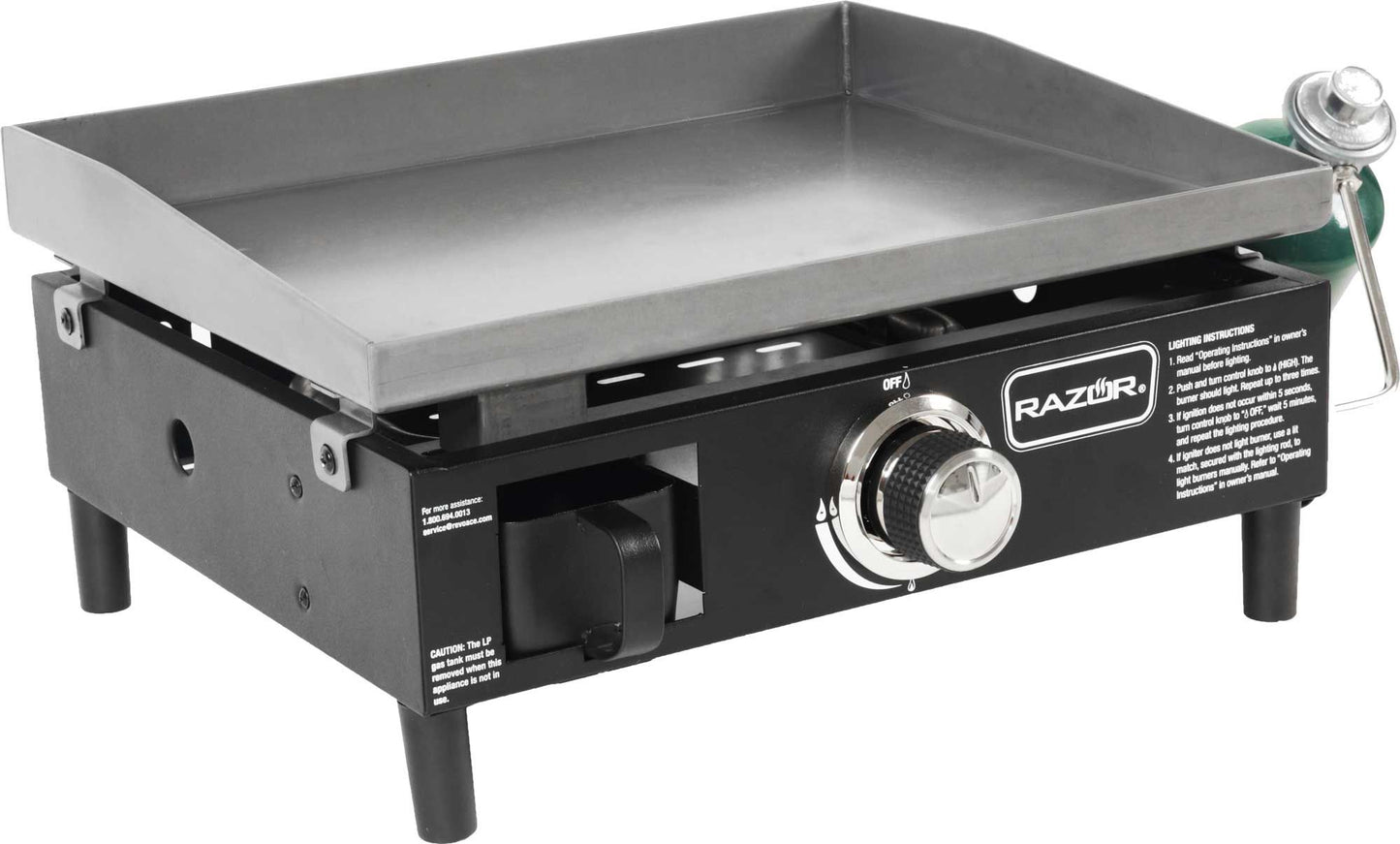 Razor Griddle 19” 1 Burner Griddle