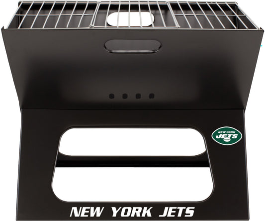 Picnic Time New York Jets Portable Charcoal BBQ X-Grill