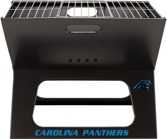 Picnic Time Carolina Panthers Portable Charcoal BBQ X-Grill