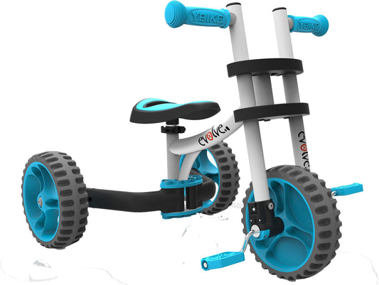 YBike Evolve 3-in-1 Tricycle - Balance Bike