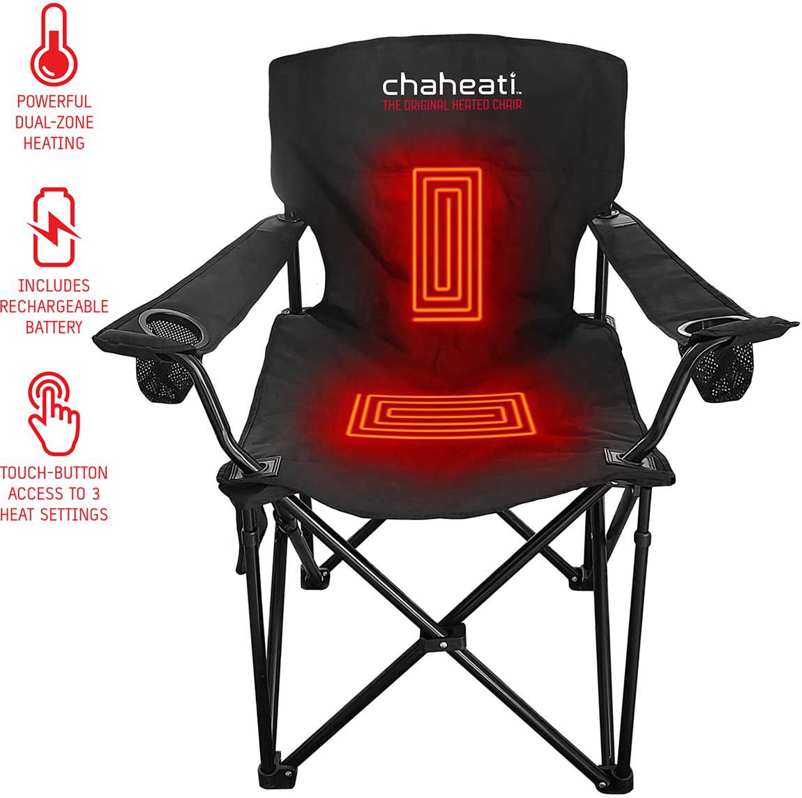 Chaheati 7V Original Heated Folding Chair