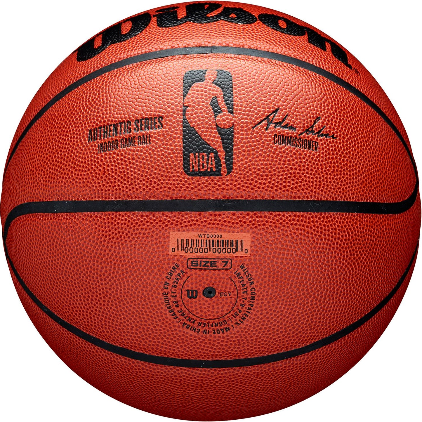 Wilson NBA Authentic Indoor Official Competition Basketball 29.5''